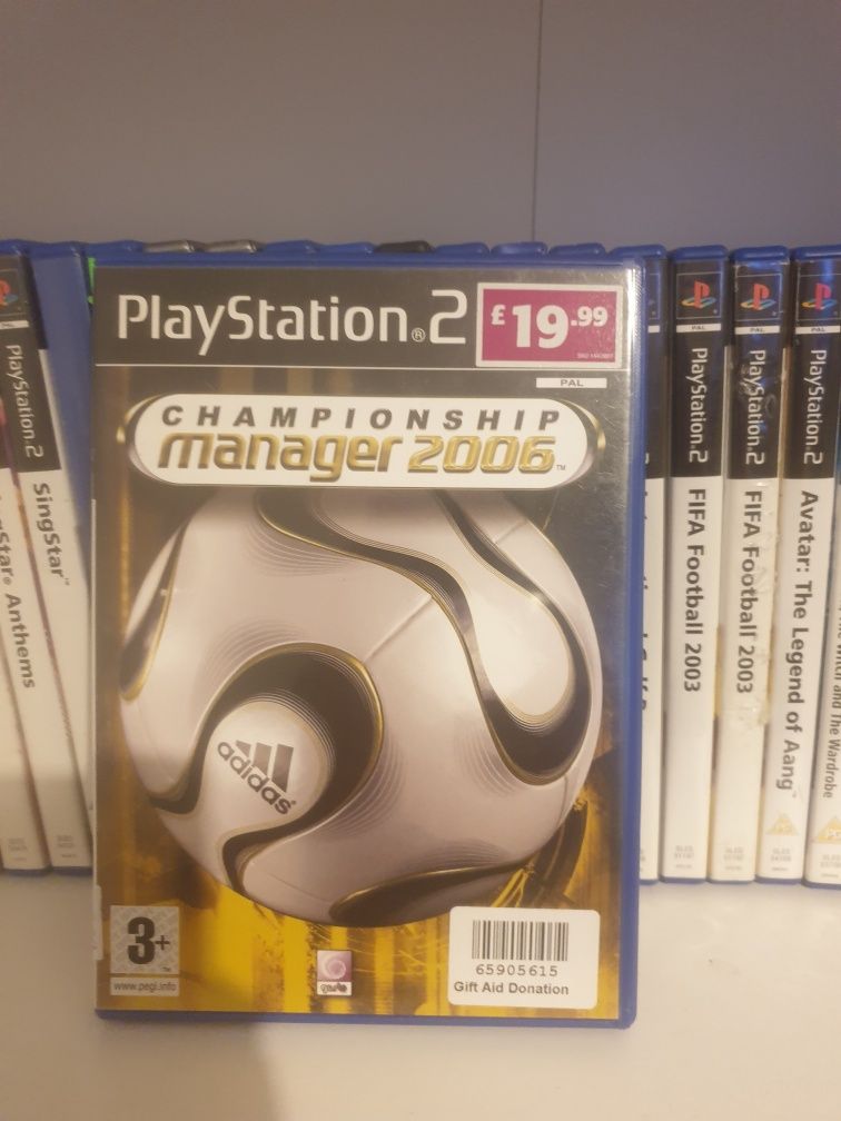 Championship Manager 2006 ps2 playstation 2