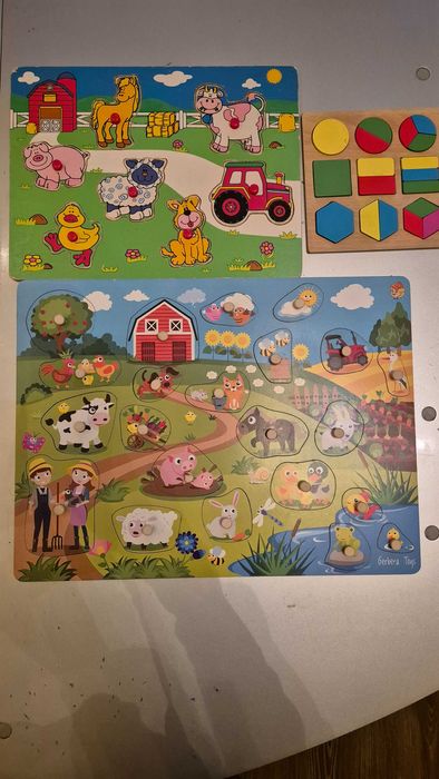 Дерев'яний сортер Рамка вкладиш дерев'яна дерев'яний пазл 0+