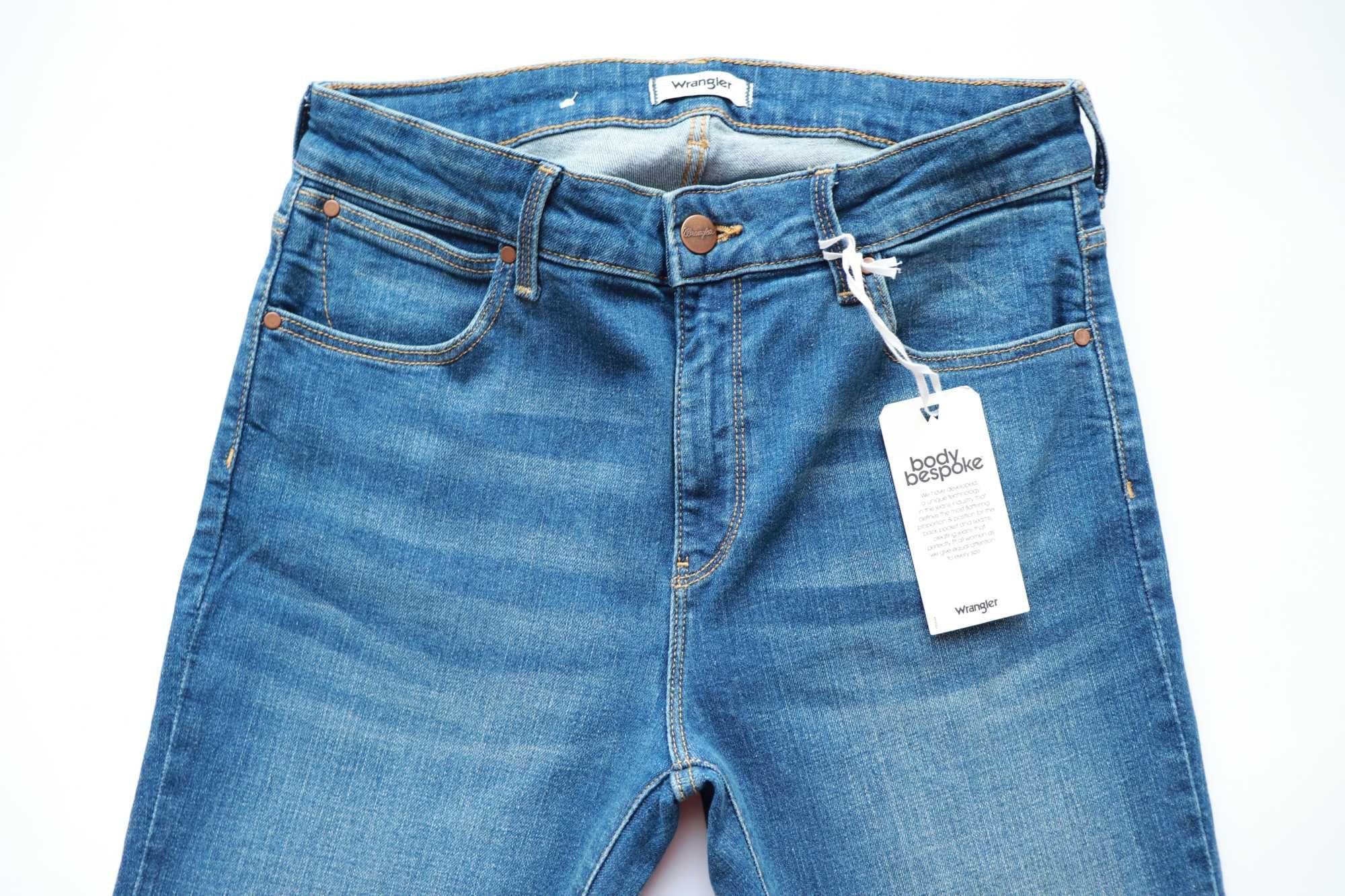 WRANGLER SLIM W29 L32 damskie spodnie jeansy nowe slim fit