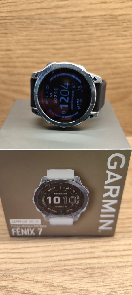 Garmin 7x solar saphire