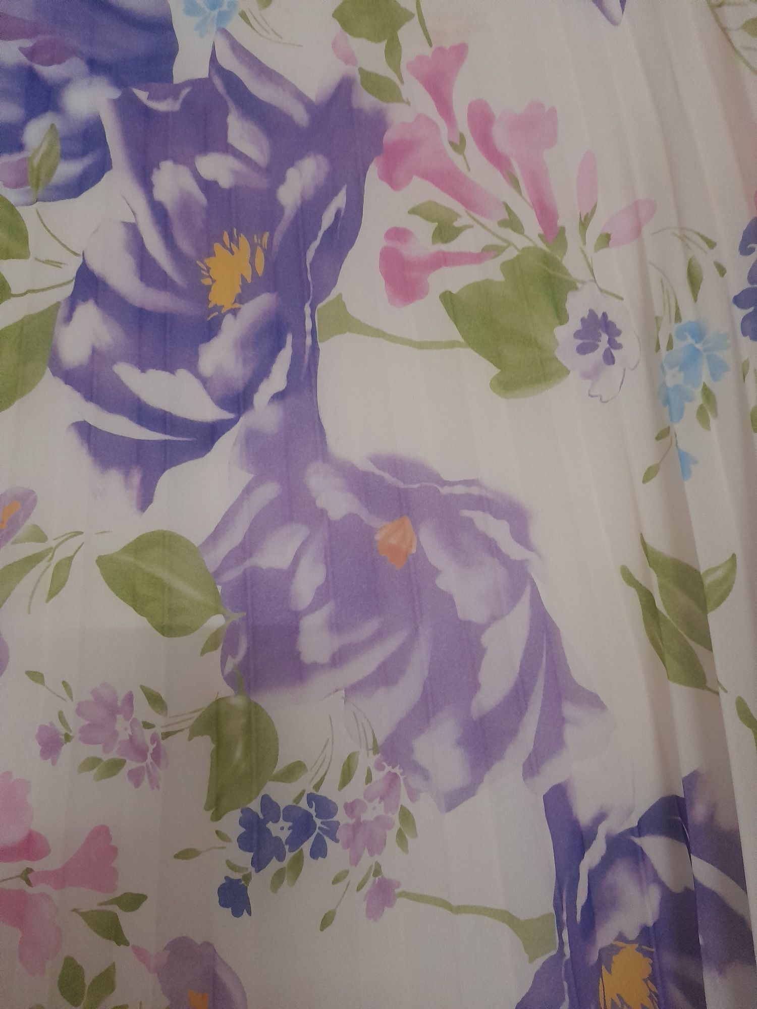 Vestido forrado plissado - Tamanho L/XL