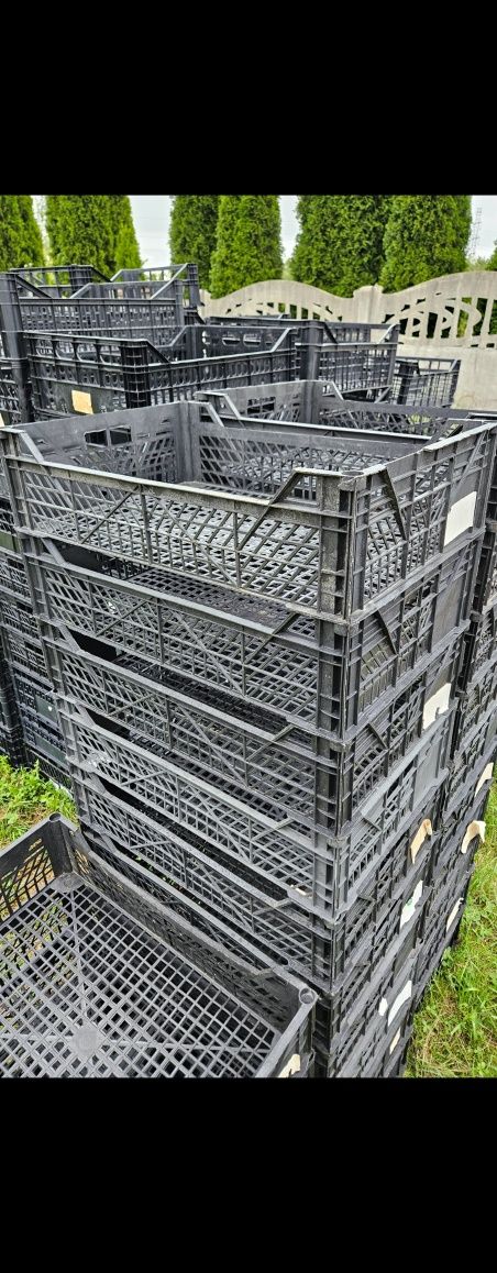 Skrzynki plastikowe duża ilość, dostepne różne wymiary