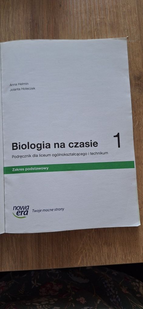 Podręcznik. Biologia na czasie 1