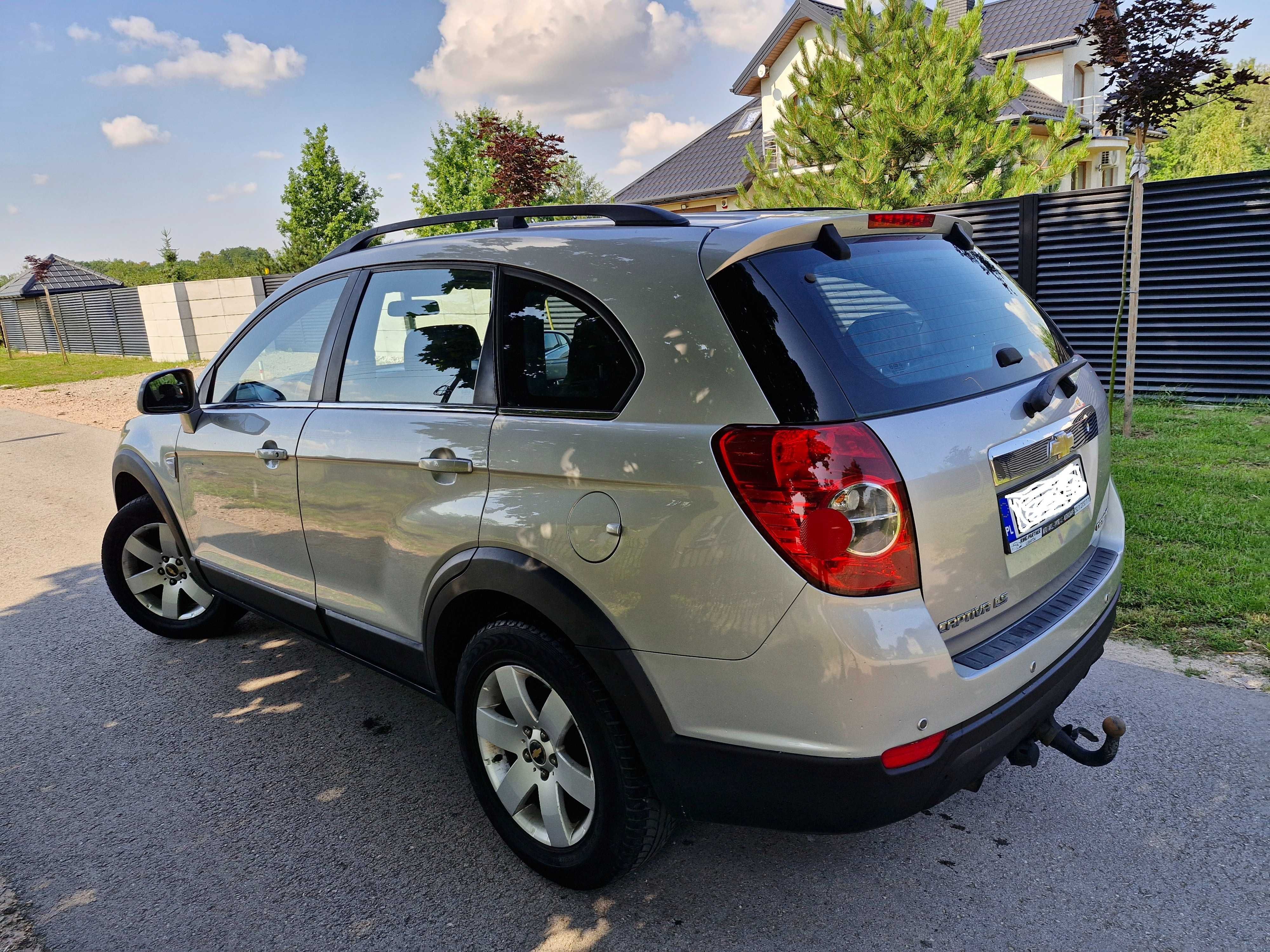CHEVROLET CAPTIVA_4X4_7 Osobowy_Hak_Sprawna Klimatyzacja