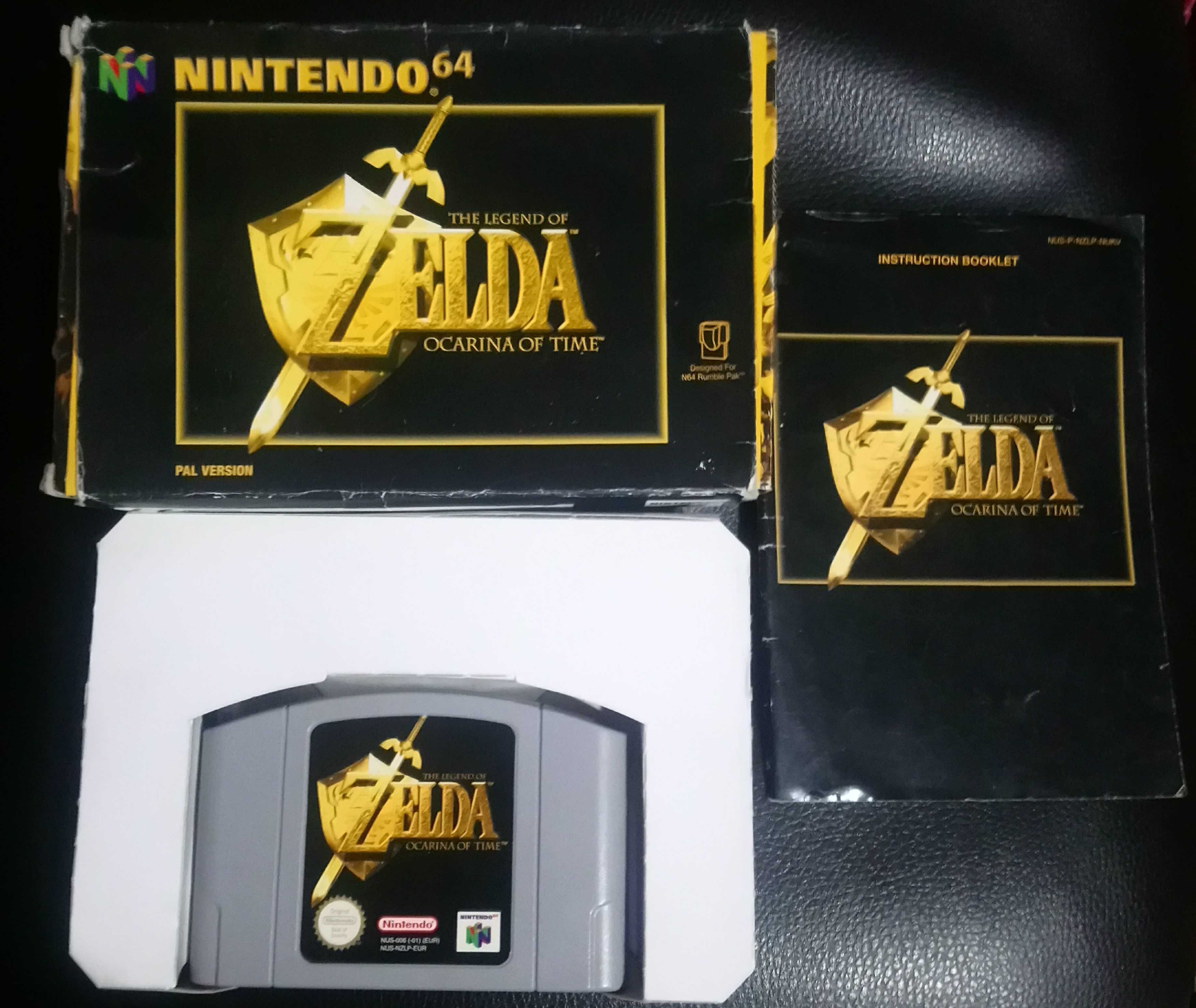 Legend of Zelda Ocarina of Time (n64 nintendo64) PAL оригинал