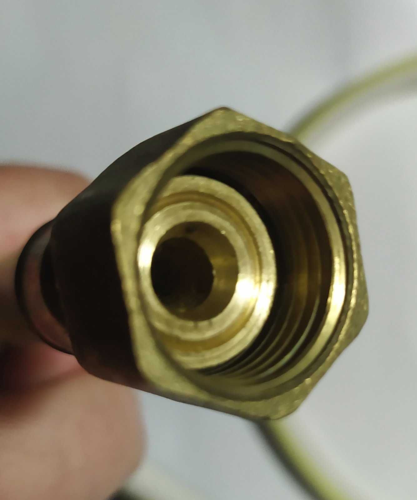 Шланг газовый SD белый длина 1 м. резьба 1/2" ВВ