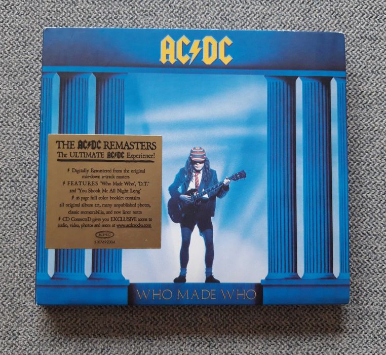 CD música AC/DC "Who made who"