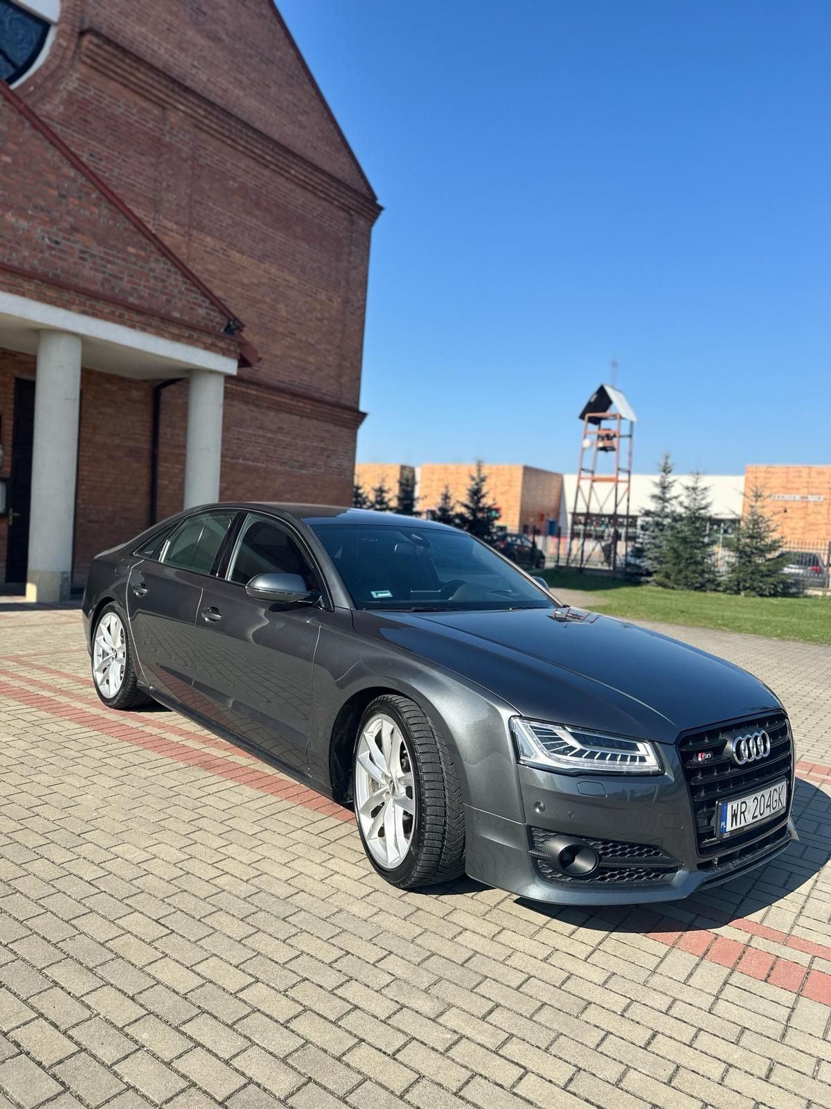 Auto do ślubu Bmw 750 , Audi S8 plus