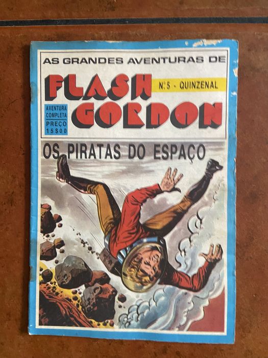 Revistas Flash Gordon – fascículos antigos (1988)