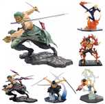 Figuras one piece e demon slayer