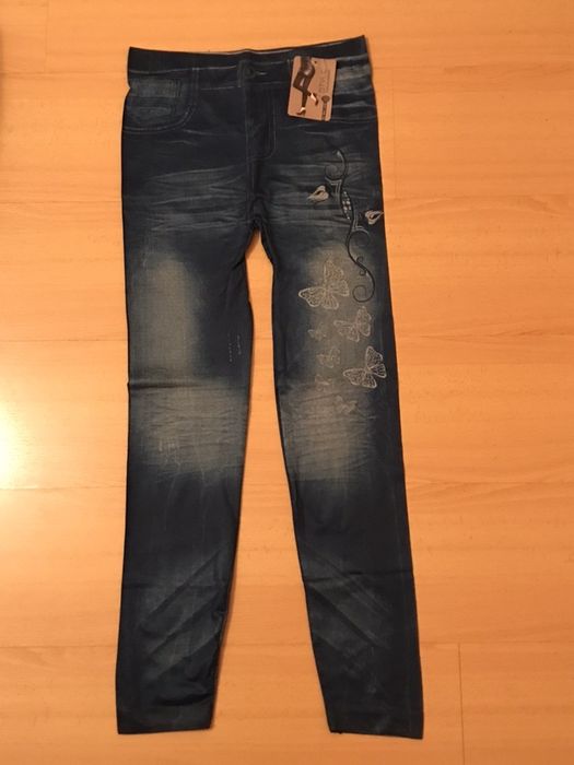 Leggings imitação jeans