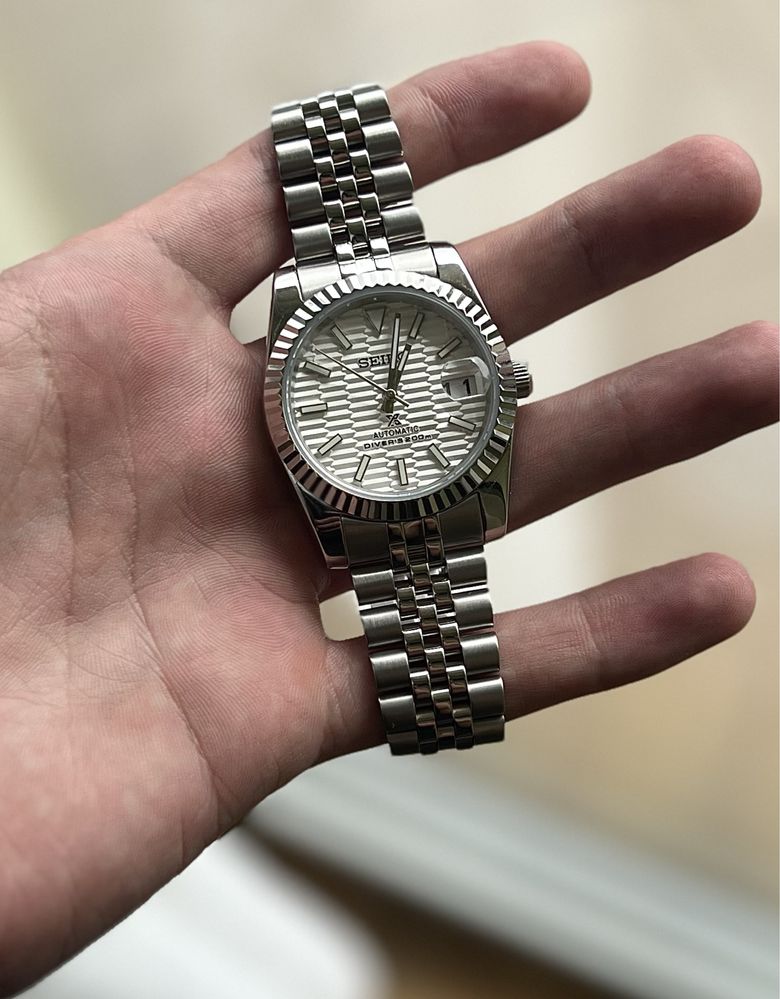 Zegarek Seiko Mod Datejust 36mm automatyczny (Rolex Datejust 36)