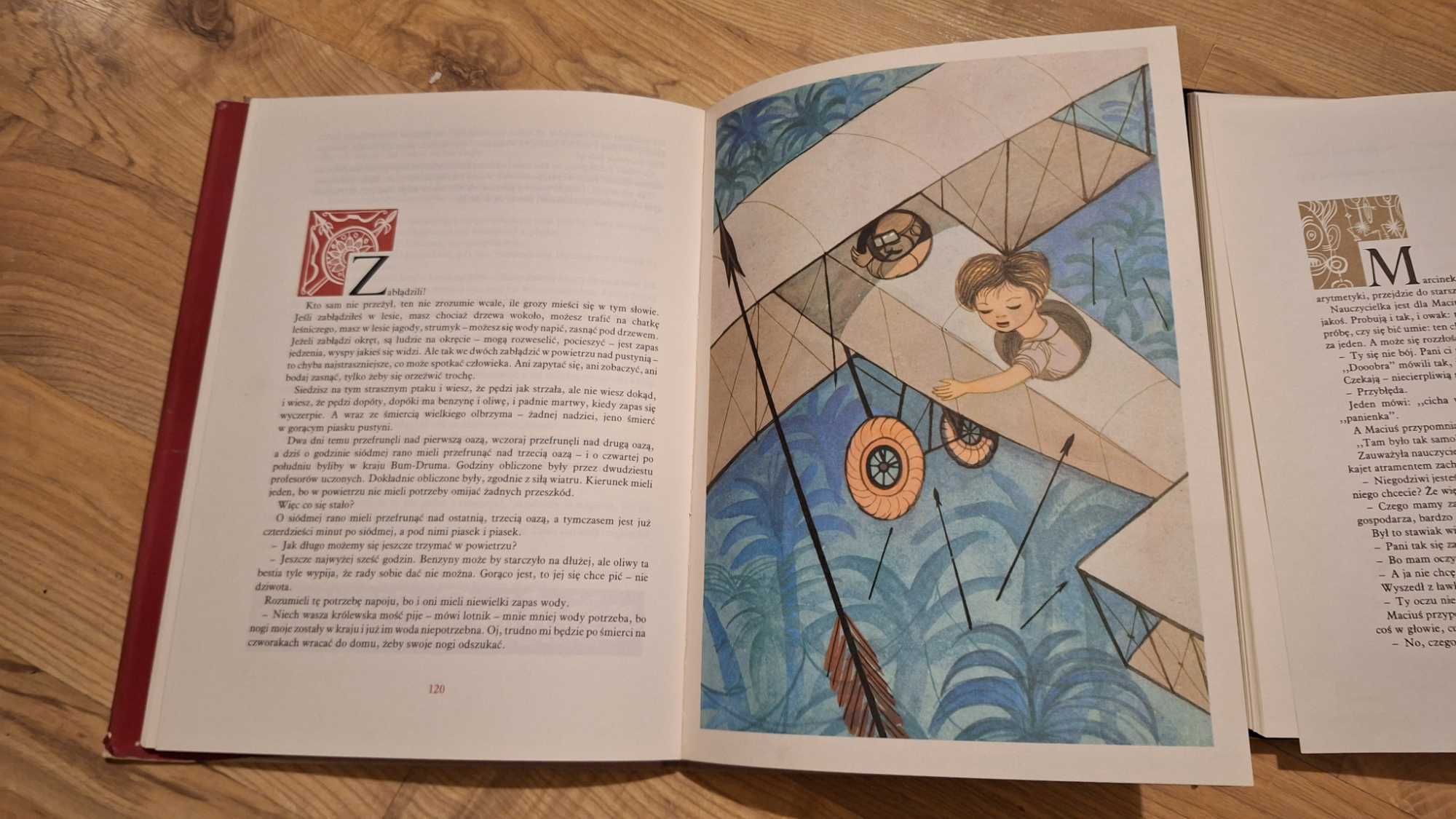Zestaw J. Korczak "Król Maciuś Pierwszy" i "na Wyspie Bezludnej "1977