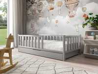 Drewniane łóżko dziecięce ADAŚ 160x80 + materac w cenie