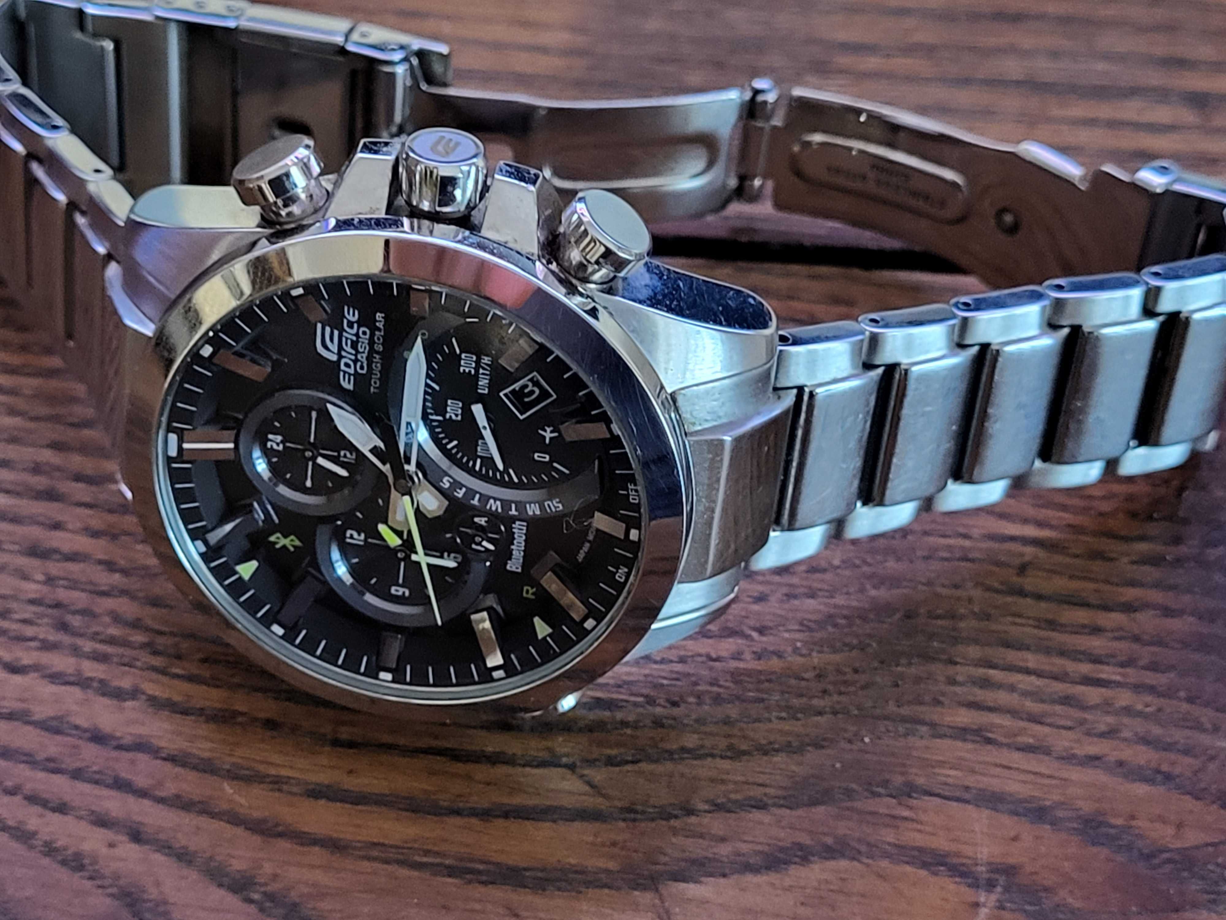 Zegarek CASIO SOLAR EDIFICE - bluetooth