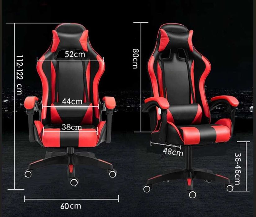 ‼️ Ігрове комп'ютерне крісло Геймерсоке кресло до 150 кг екошкіра