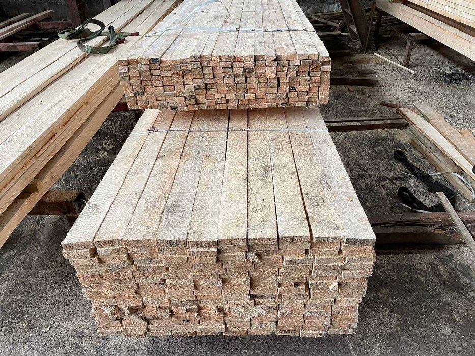 Доска обрезная 25х100мм (хв. пород)