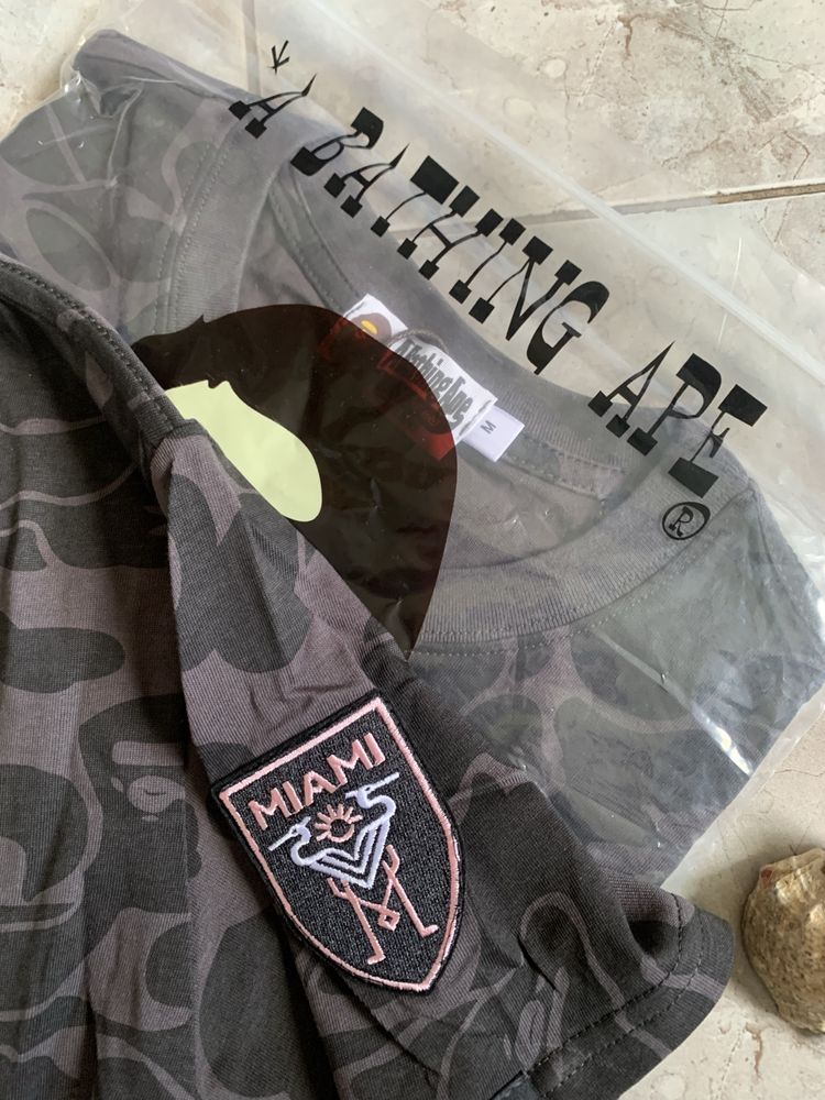 Футболки Bape Miami бейп футболка з номером