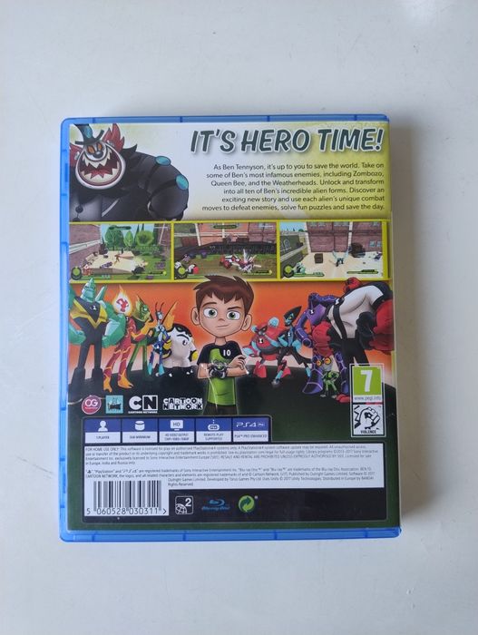 Gra Ben 10 na ps4