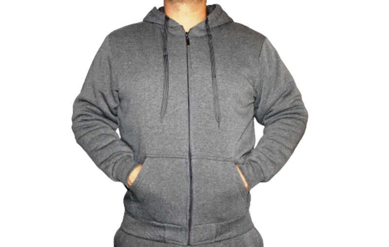 BLUZA OCIEPLANA futerkiem gruba i ciepla z kapturem rozmiary od XL-6XL