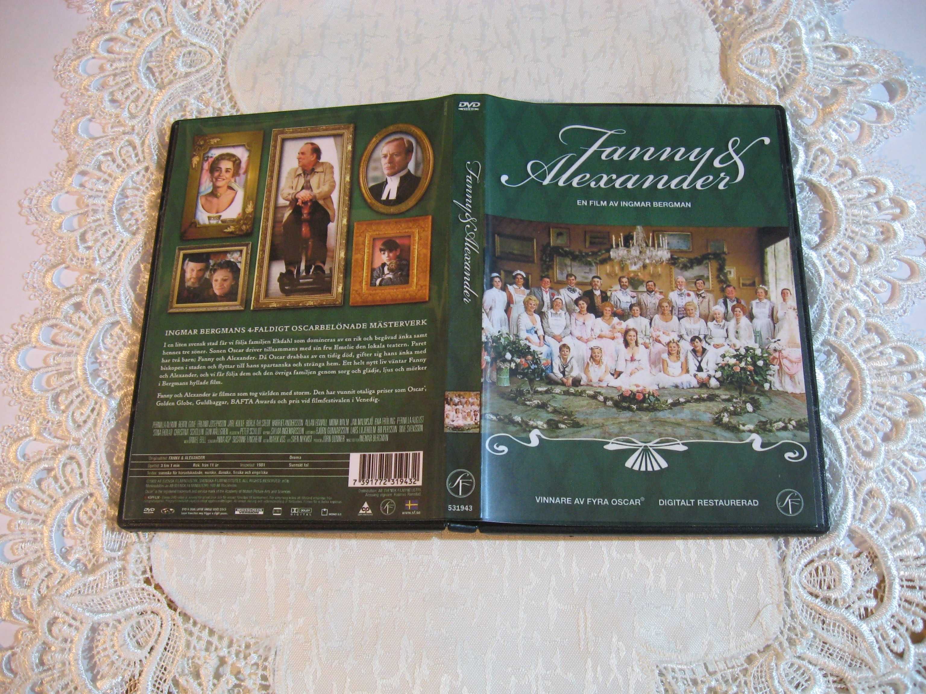 Film DVD Fanny i Aleksander 1982 Ingmar Bergman Napisy PL