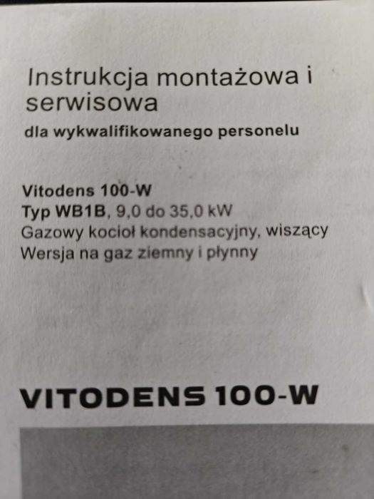 Kocioł kondensacyjny Viessmann Vitodens 100