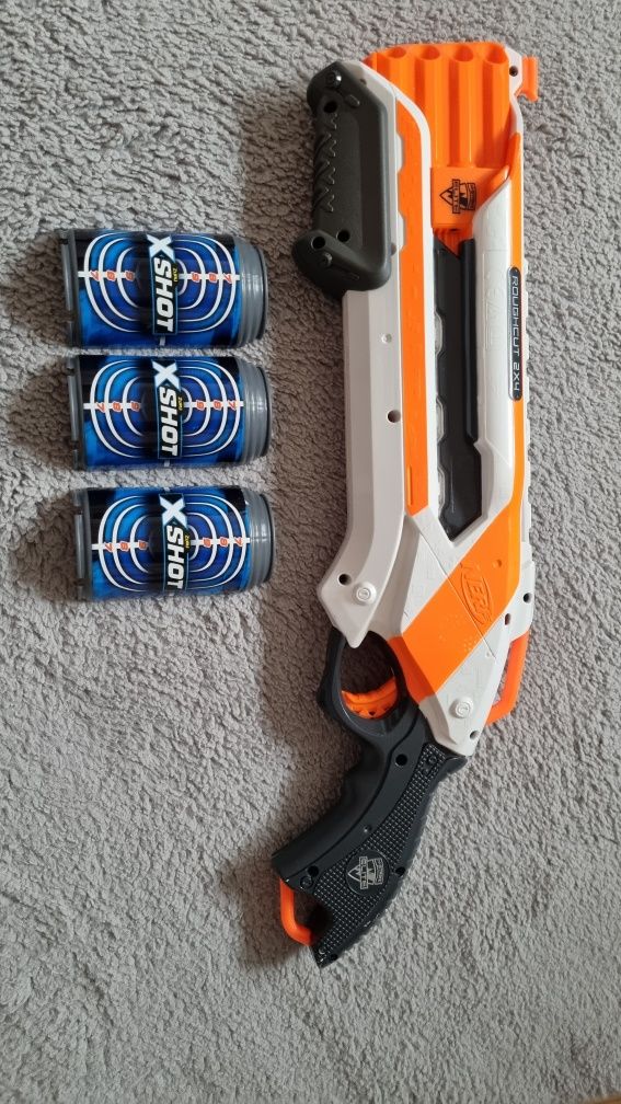 Pistolet Nerf Roughtcut 2×4