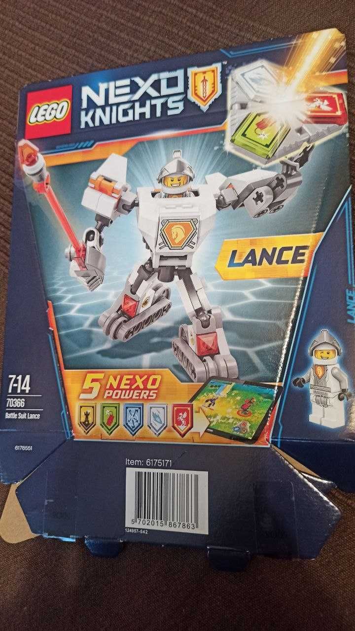 LEGO Nexo Knights 70366 - Zbroja Lance'a