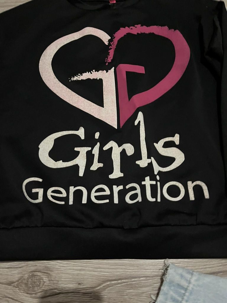 Bluza czarna Girls Generation