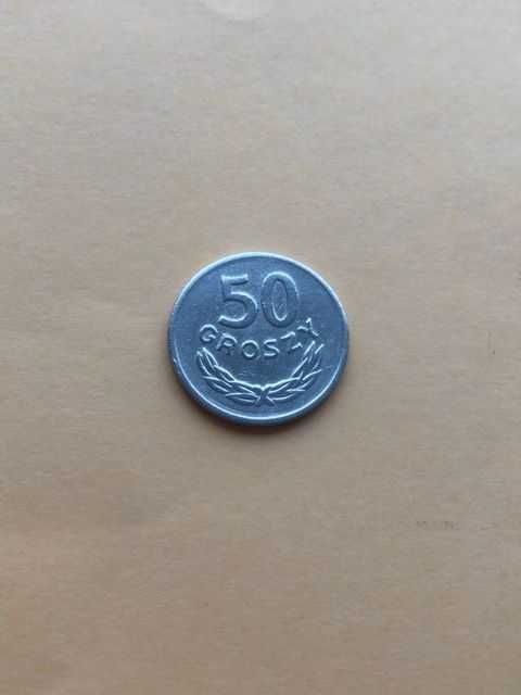 50 Groszy . Rok 1974 . Piękny stan  .