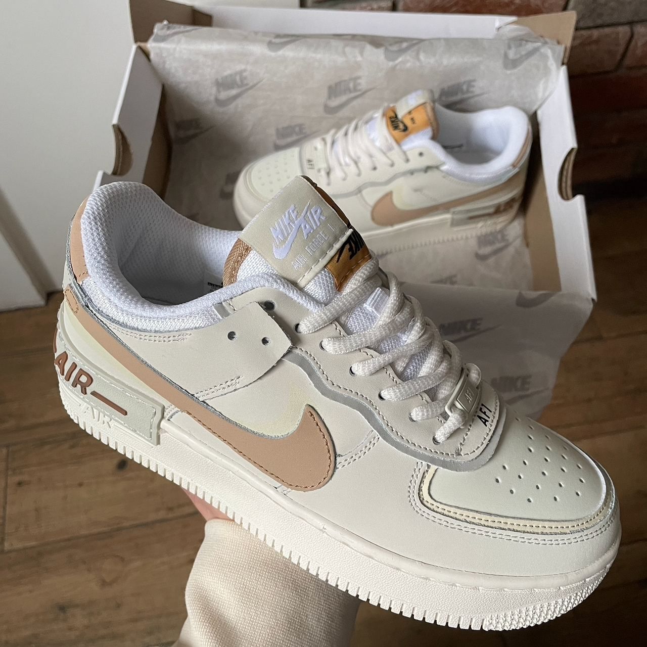 Nike Air Force Shadow Beige