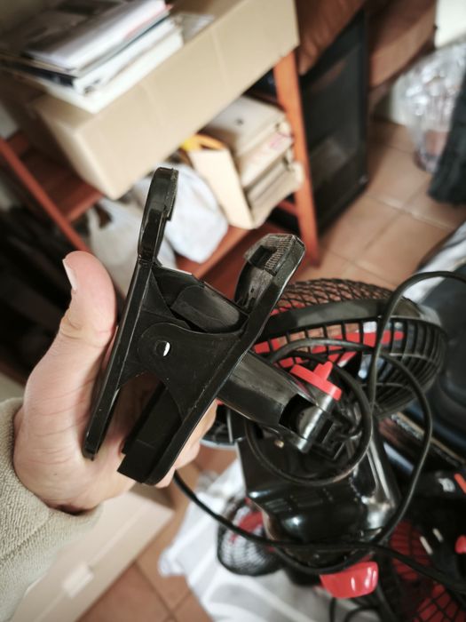 Cyclone 15 cm clip oscilante varias disponiveis