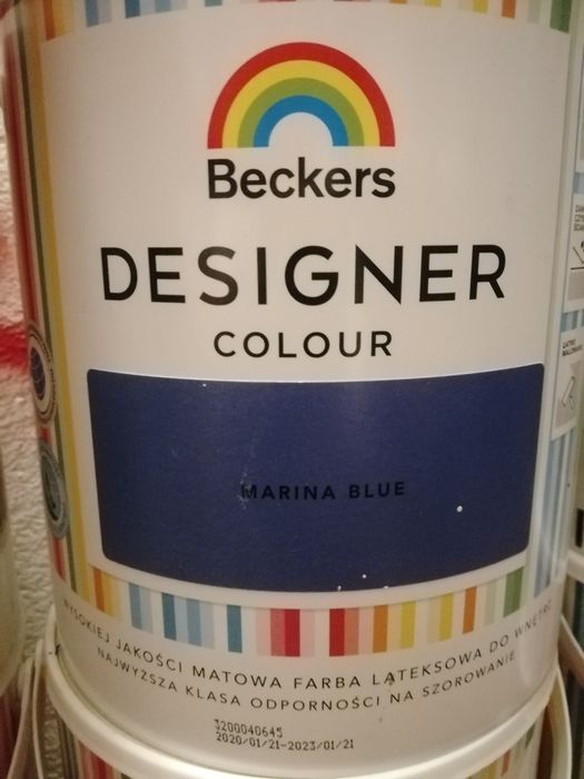 Farba Beckers Designer Colour 2,5 L, dostępne różne kolory