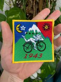 Naszywka haftowana Hofmann (LSD, baba na rowerze, kwas) trip