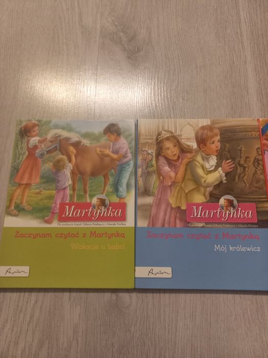 Zestaw książeczek "Martynka" Gilbert Delahaye