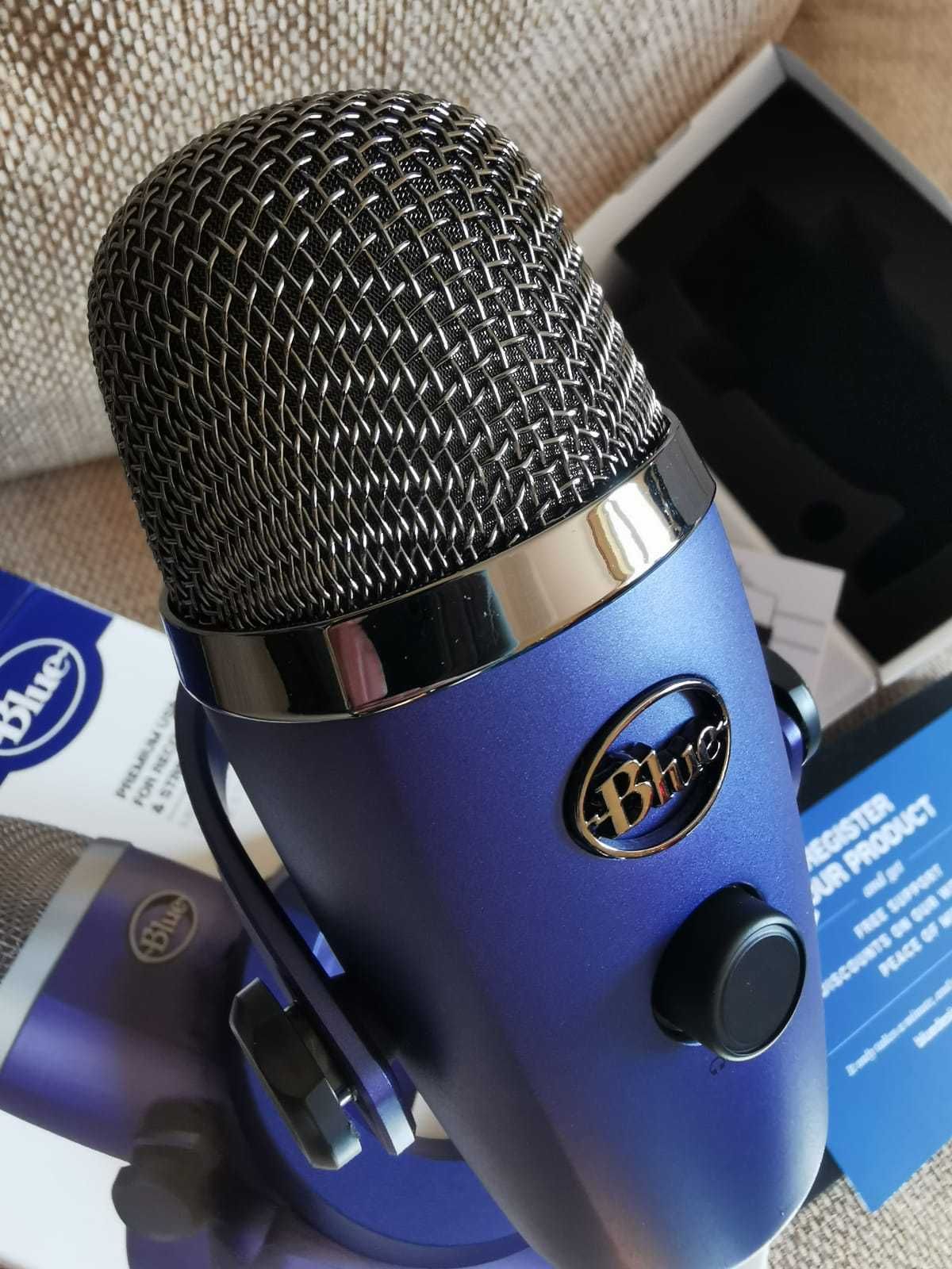 Mikrofon Blue Yeti Nano Microphone pojemnościowy studyjny logitech