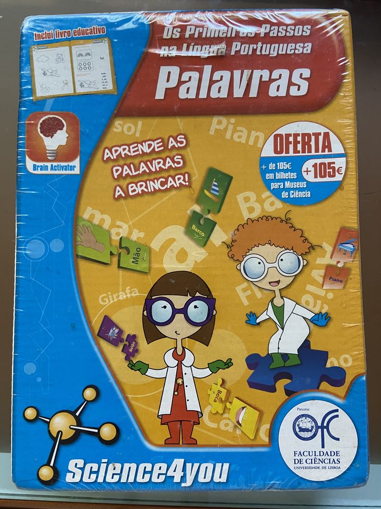 Jogo palavras Science 4 you NOVO