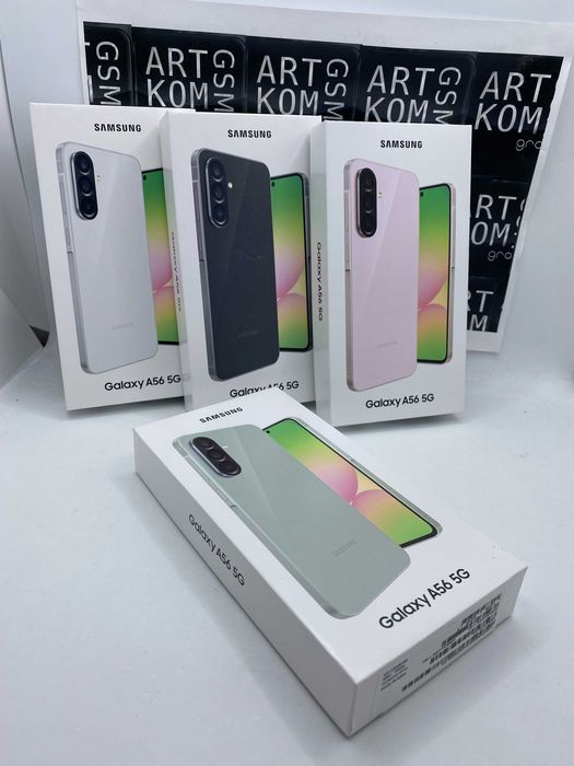 NAJTANIEJ od ARTKOM NOWY Samsung A56 8/256GB 1390zł Mega Promo