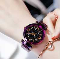 Женские фиолетовые часы