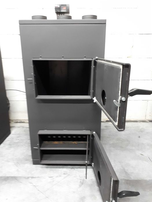 KOZAK 22, ATESTOWANY Piec nadmuchowy, kotłówka 6 i 10mm, CE, Ecodesign