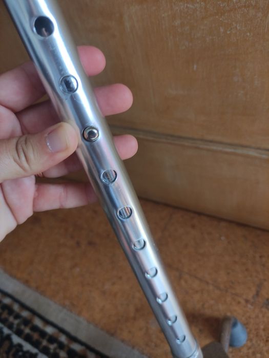 Bengala Muleta Inox 4 apoios