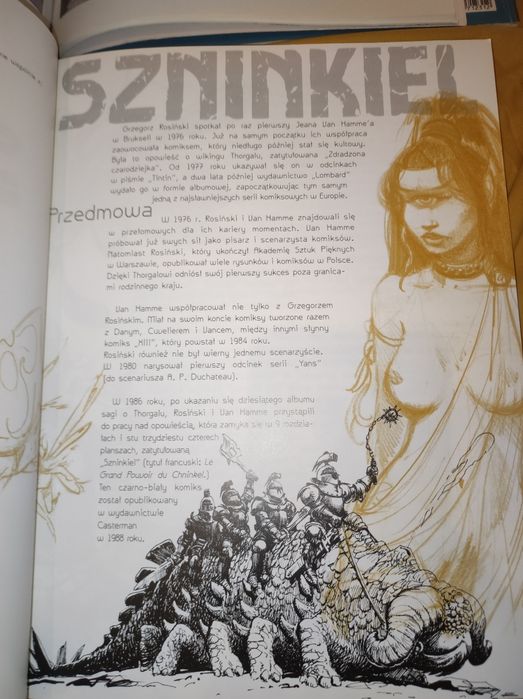 Komiks Szninkiel. 3 części. 2001