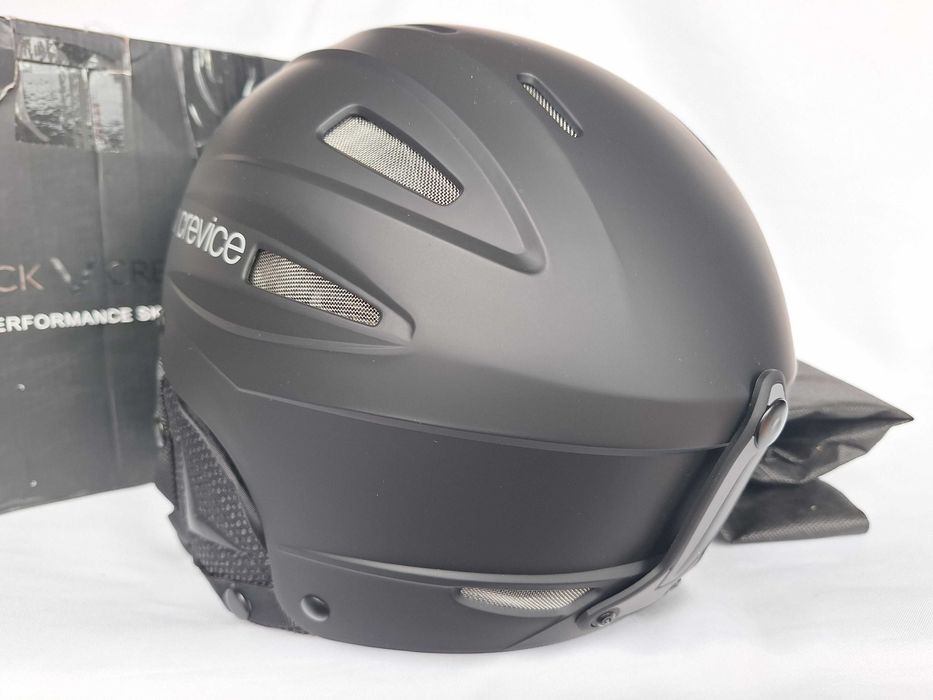 Kask narciarski Black Crevice Ischgl Matt Black L 59-60cm