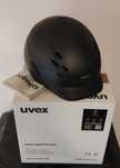 NOWY kask jeździecki MADE IN GERMANY UVEX ONYXX BLACK mat roz. 49-54cm