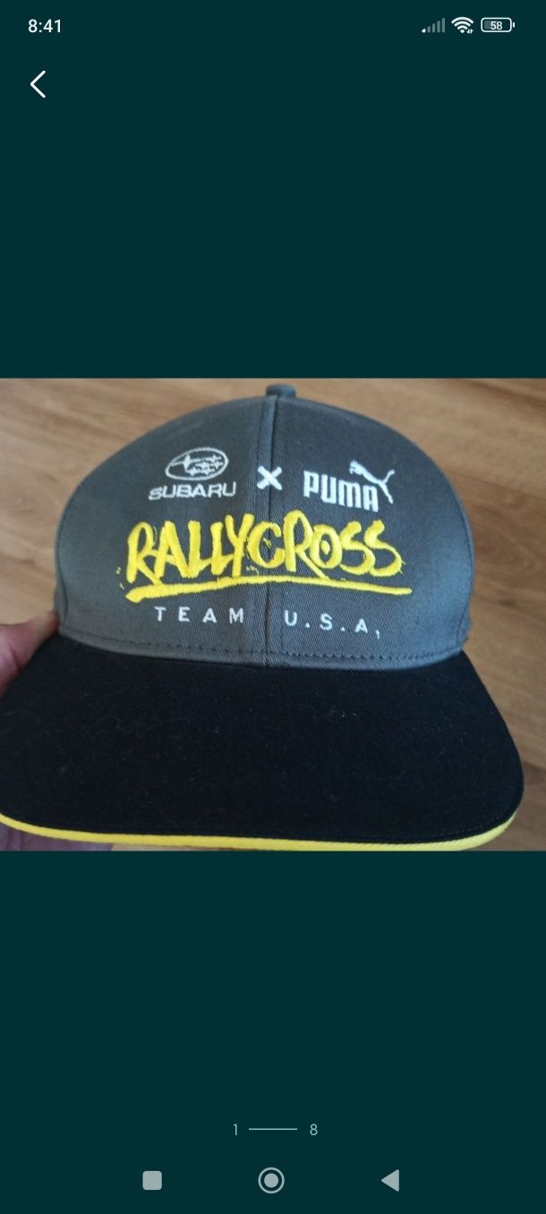 Czapeczka Puma. Subaru Rally cross