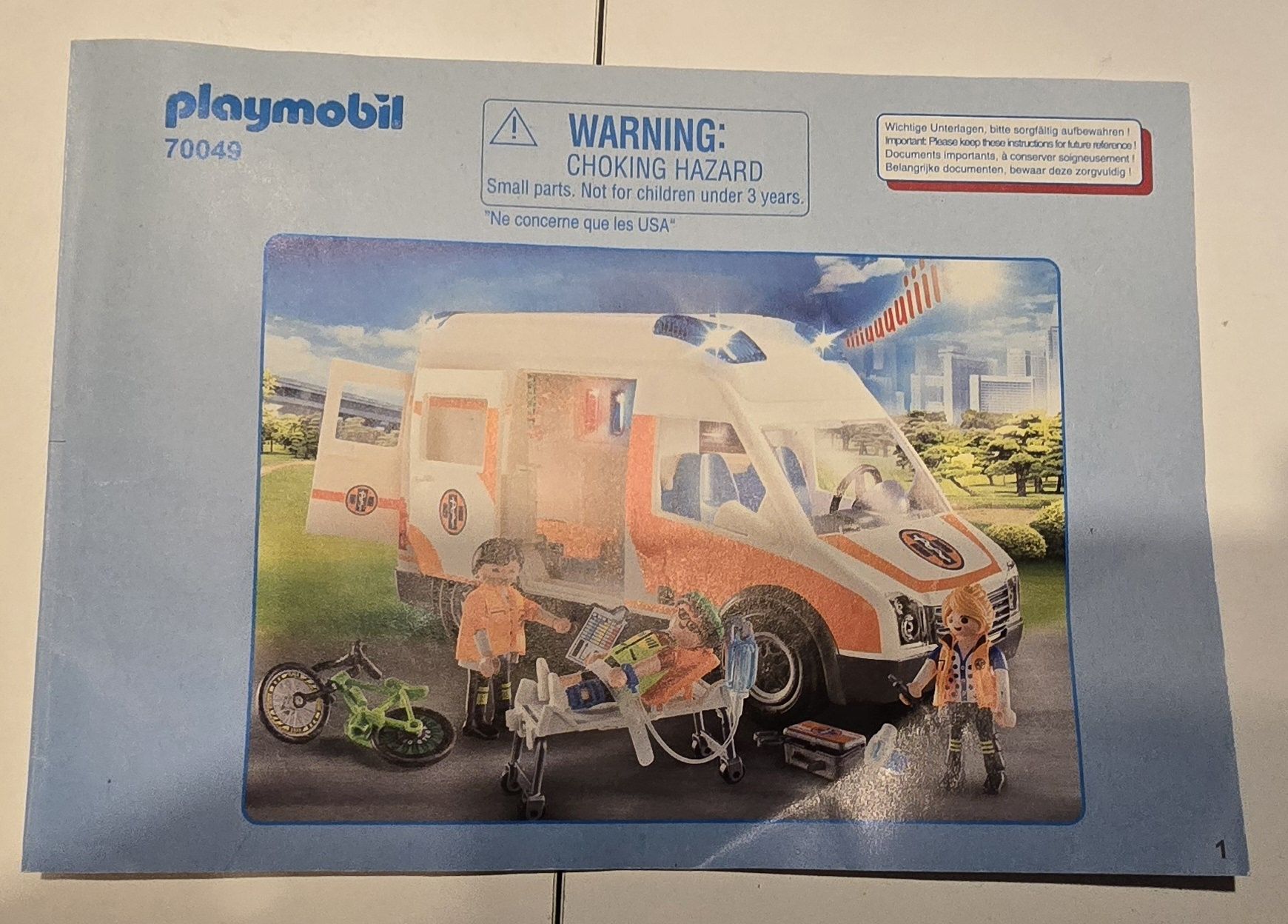 Klocki Playmobil City Life 70049 Karetka