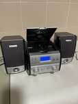 Radio com display CD e USB