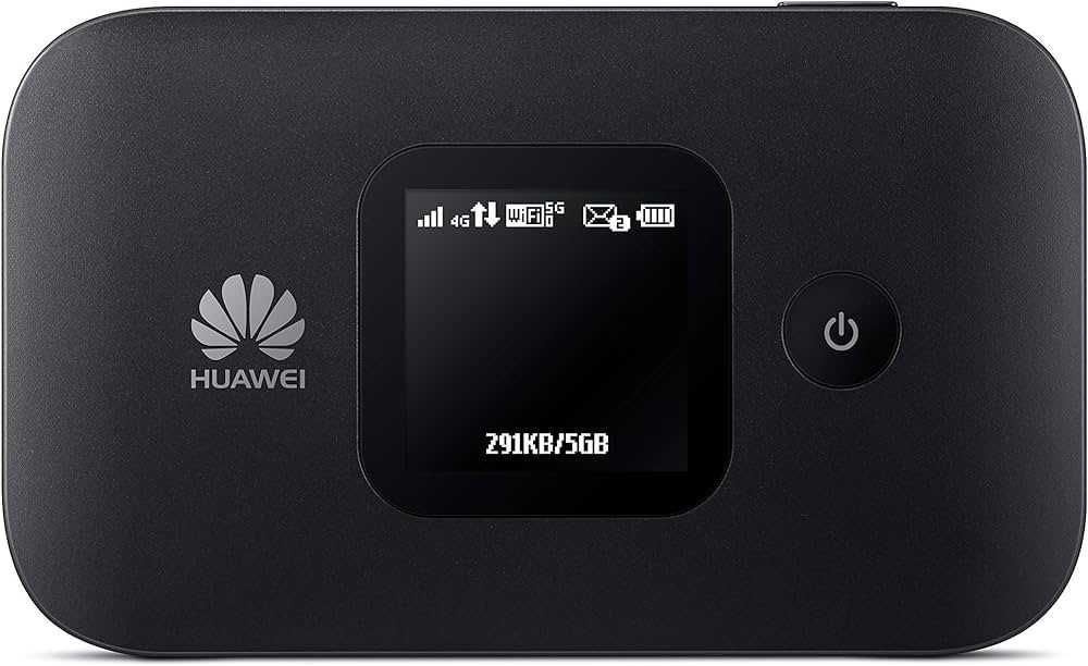 Router Hotspot Huawei E5577 4G LTE4 WiFi Preto para cartão SIM