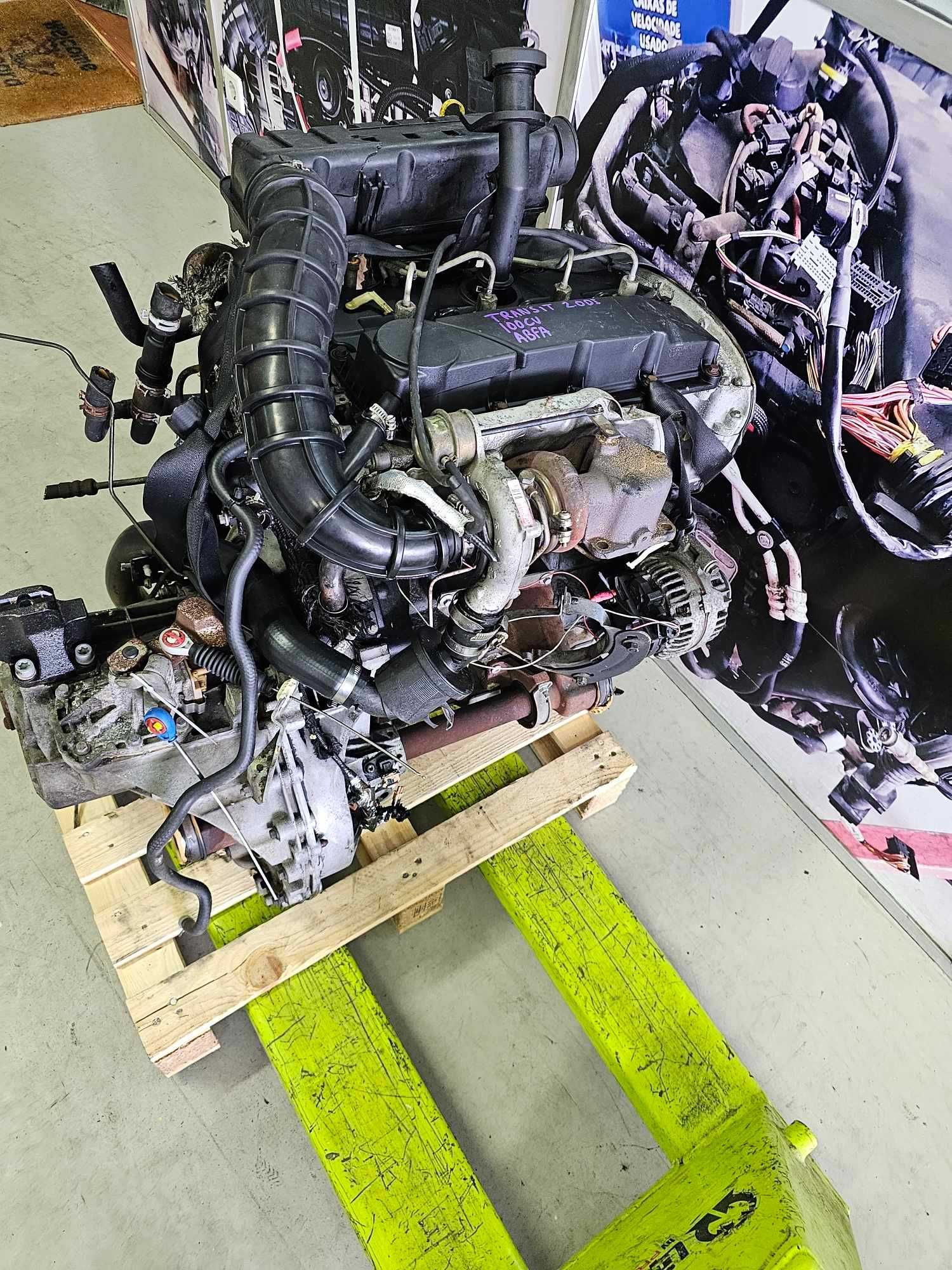 Motor Ford Transit 2.0DI de 100cv, ref ABFA