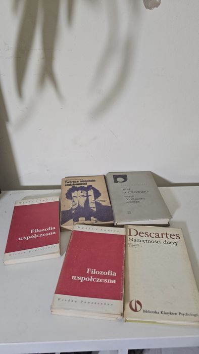 Zestaw książek filozoficznych i psychologicznych – klasyka